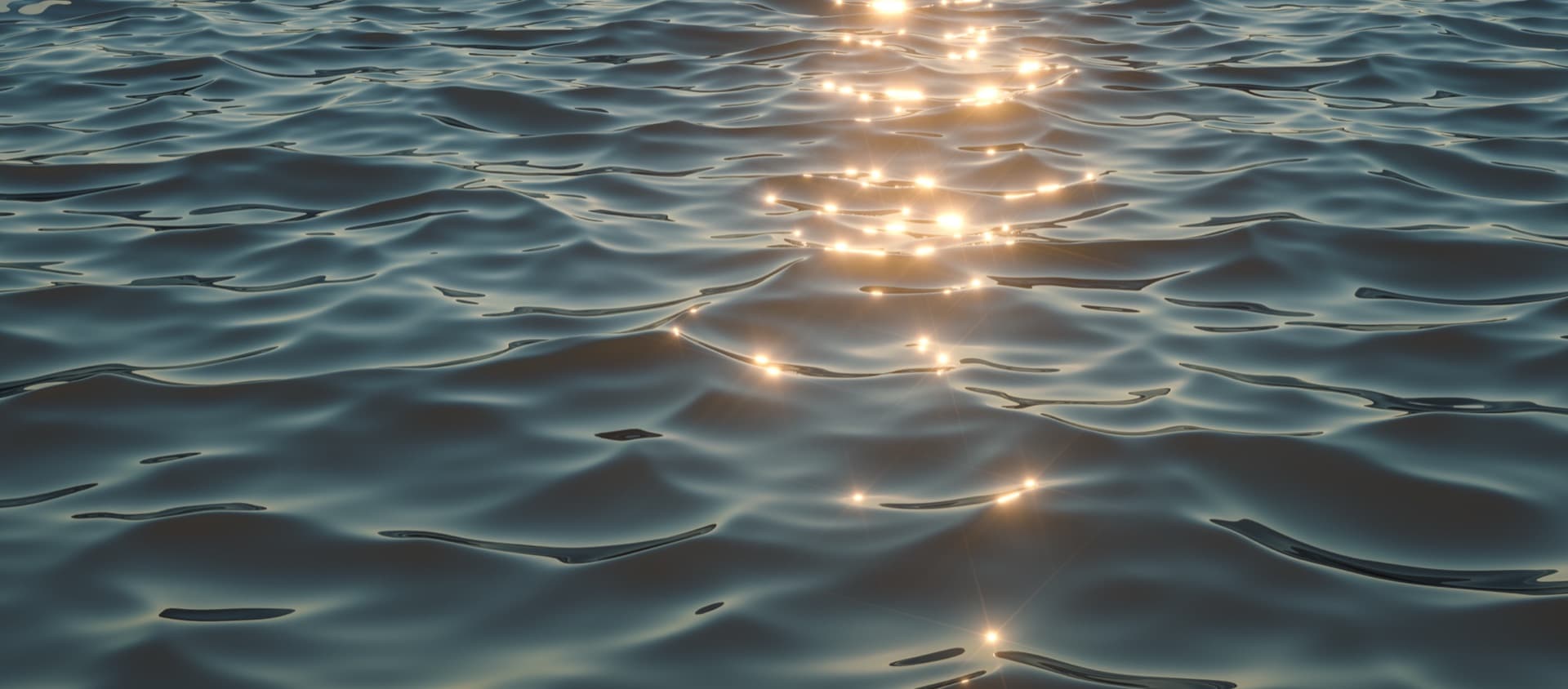Clean water surface